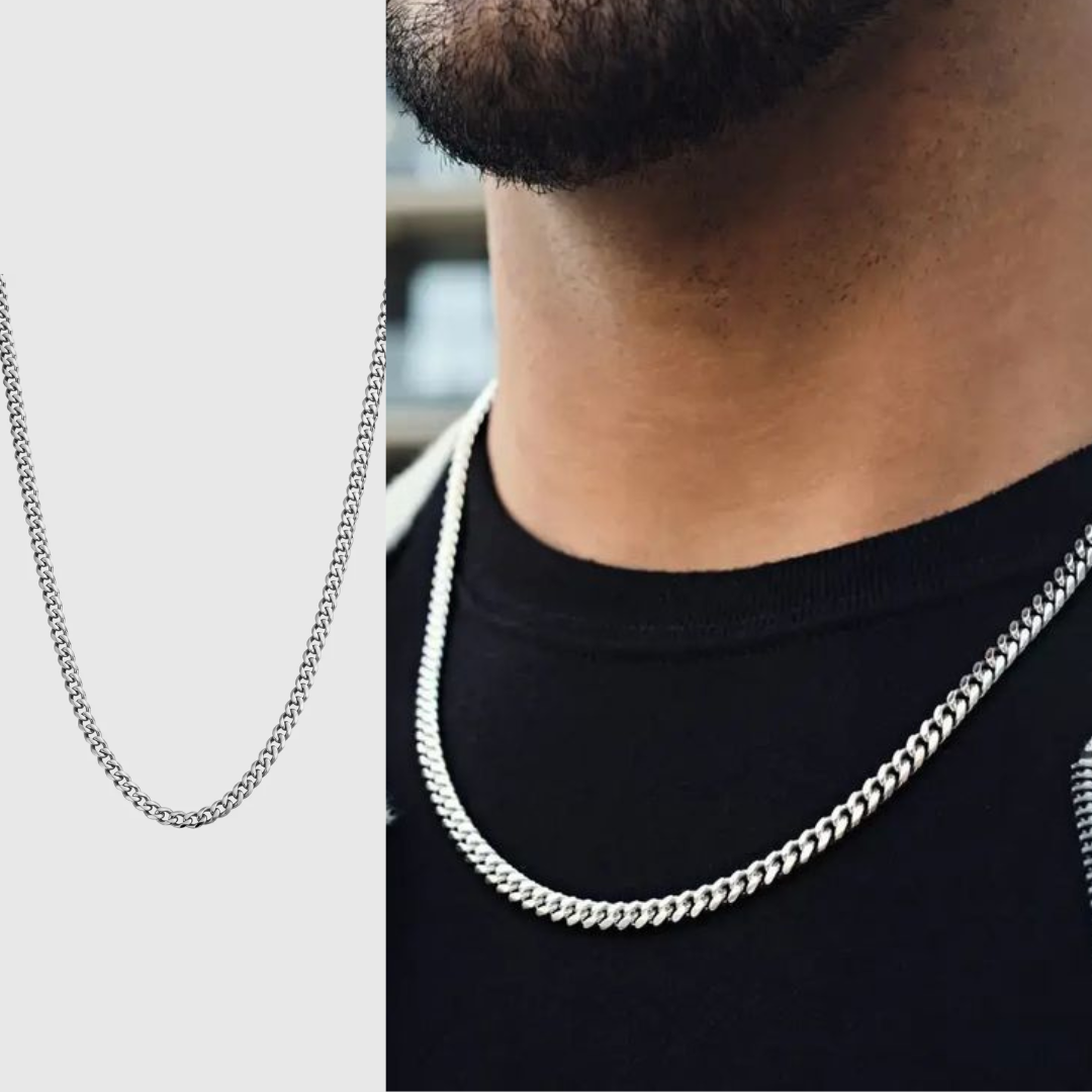 Colar Cuban Style® para o meu Homem (com dedicatória à escolha)