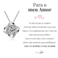 Colar Universo™ para o meu Amor (com dedicatória especial)