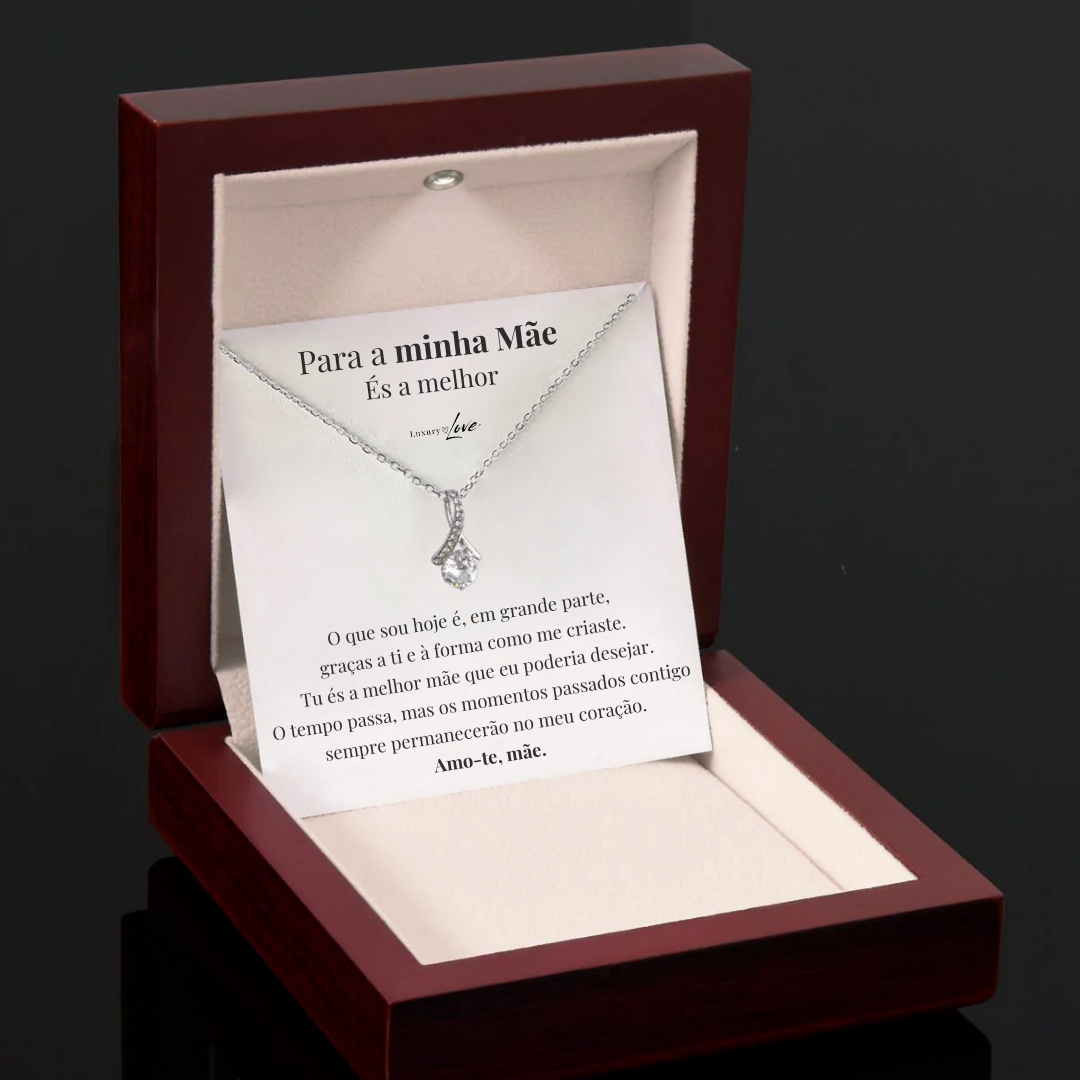 Colar Flor da Alma™ para a minha Mãe (com dedicatória especial)