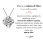 Colar Universo® para a minha Filha (com dedicatória especial)